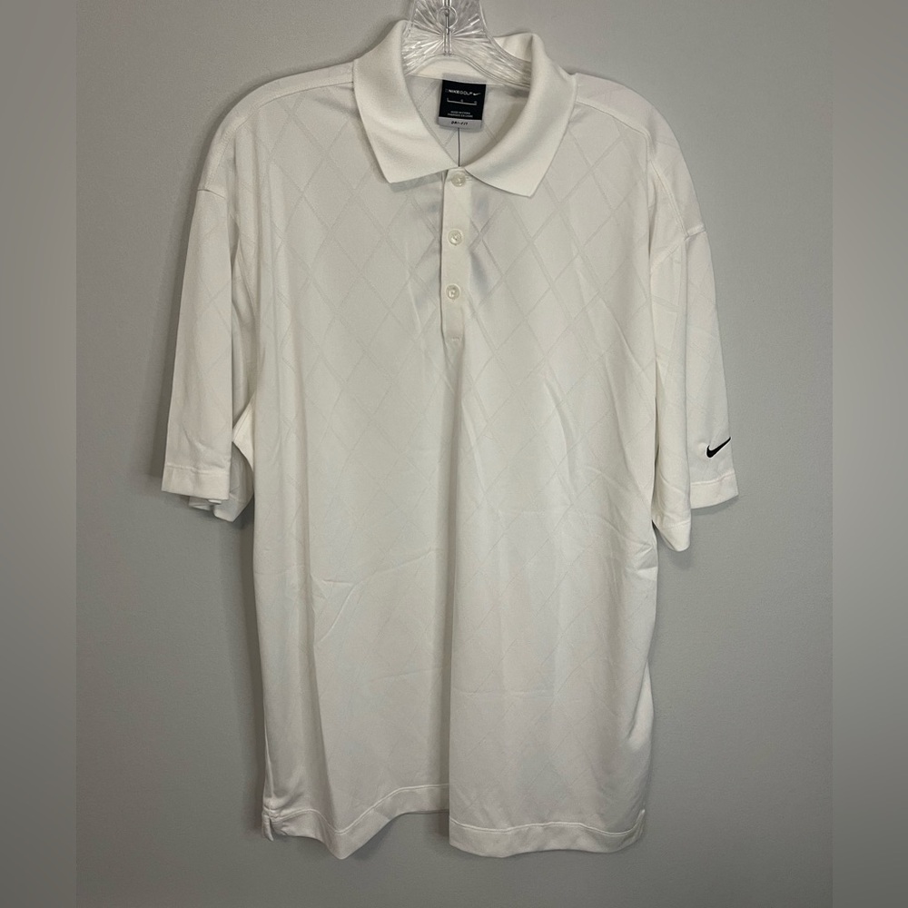 Nike Men's Classic White Polo Shirt